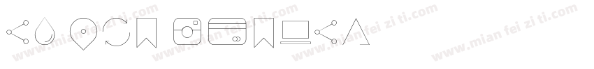 sF Pro Icons字体转换